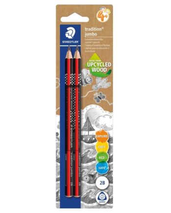 Staedtler BLYANT JUMBO 2B 2STK BK 100% PEFC