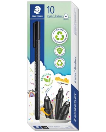Staedtler TRIPLUS FINELINER rPP, 10 stk LAVENDEL