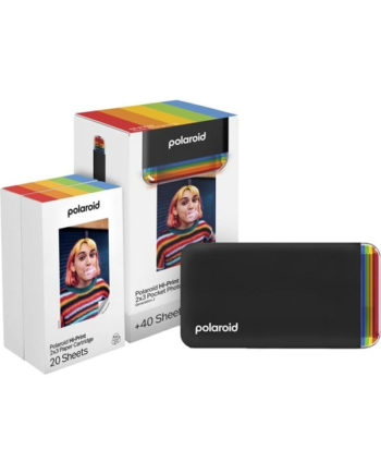 Polaroid Hi-Print 2x3 Gen 2 Pocket Photo Printer Everything Box - Black Fotoprinter