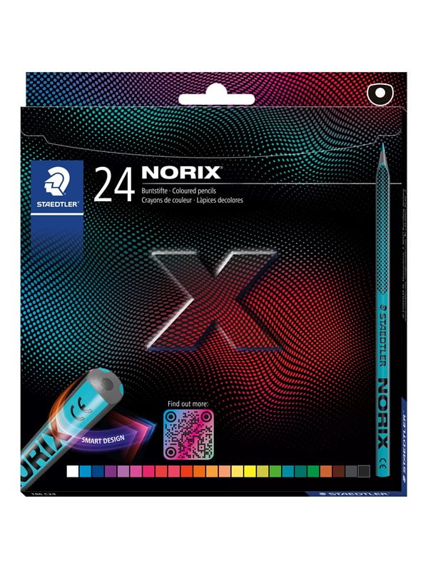 Staedtler NORIX Farveblyant, 24 stk