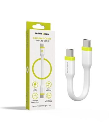 Mobile Origin Compact Cable USB-C to USB-C white
