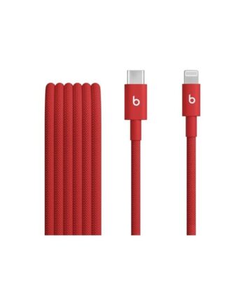 Apple Beats USB-C to Lightning Woven Cable (1.5 m / 5 ft.) - Rapid Red