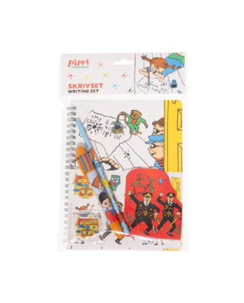 Euromic PIPPI & Herr NILSSON writing set w/multi-col- pen