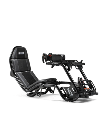Next Level Racing F-GT Pro Formula and GT Racing Simulator Cockpit - Black Sim racercockpit - Sort - Metal base - Op til 150 kg