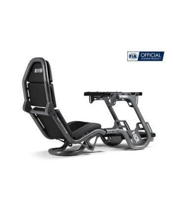 Next Level Racing F-GT Pro Formula and GT Racing Simulator Cockpit - Grey Sim racercockpit - Grå - Metal base - Op til 150 kg