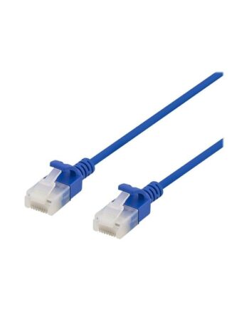 Deltaco patch cable - 50 cm - blue - Blå - 0.5 meter