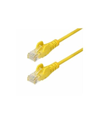 StarTech.com 1m Yellow Slim CAT6 Ethernet Cable Snagless 28AWG LSZH - patch cable - 1 m - yellow - Gul - 1 meter