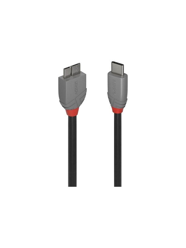 Lindy Anthra Line - USB-C cable - 24 pin USB-C to Micro-USB Type B - 50 cm