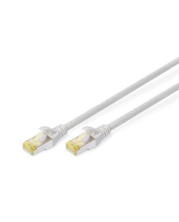 DIGITUS CAT 6A S-FTP Patch Cord - 0.5m - Grå - 0.5 meter