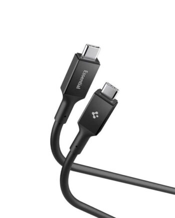 Spigen Essential USB C to USB C 100W Cable black EB10010CC