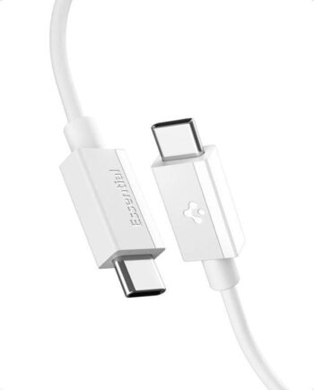 Spigen Essential USB C to USB C 60W Cable white EB6020CC