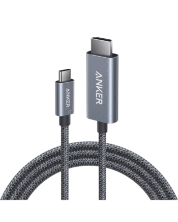 Anker USB-C to HDMI Cable 6ft 4K Braided - Black