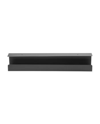 Cablio Under-Desk Cable Tray - Black - 60cm