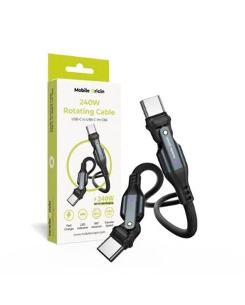 Mobile Origin 240W Rotating Cable USB-C to USB-C CB3