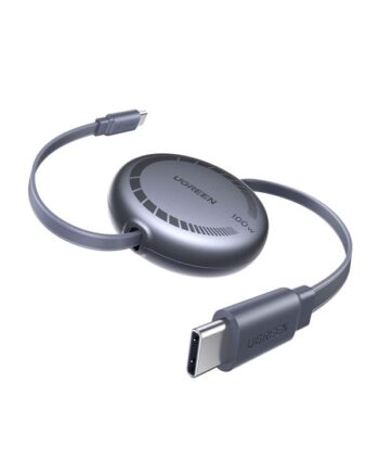 UGREEN USB-C to USB-C PD Fast Charging Retractable Cable 1 m