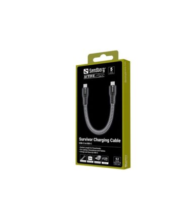 Sandberg Survivor USB-C Cable (100W) - 0.2m